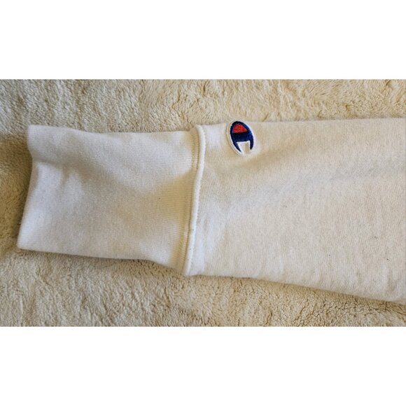White Champion Authentic Atheticwear sweatshirt Size XS Mens - Picture 7 of 11
